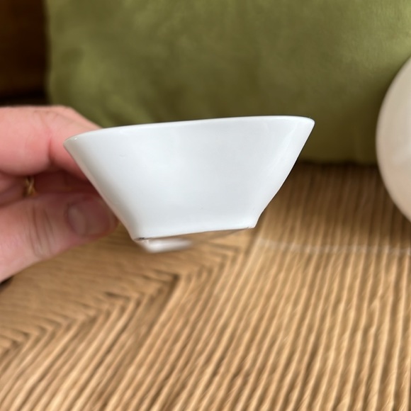 Vintage Aynsley Bone China Trinket Dishes- Just Orchids Pattern - Picture 8 of 10